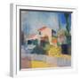 The Light House (1, Version), 1914-August Macke-Framed Giclee Print