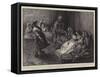 The Light of the Harem, a Turkish Wedding, the Betrothal Ceremony-Sydney Prior Hall-Framed Stretched Canvas