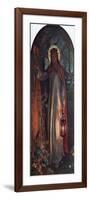 The Light of the World, C1851-1853-William Holman Hunt-Framed Giclee Print