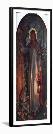 The Light of the World, C1851-1853-William Holman Hunt-Framed Giclee Print