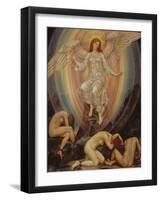 The Light Shineth in Darkness and the Darkness Comprehendeth it Not, 1906-Evelyn De Morgan-Framed Giclee Print