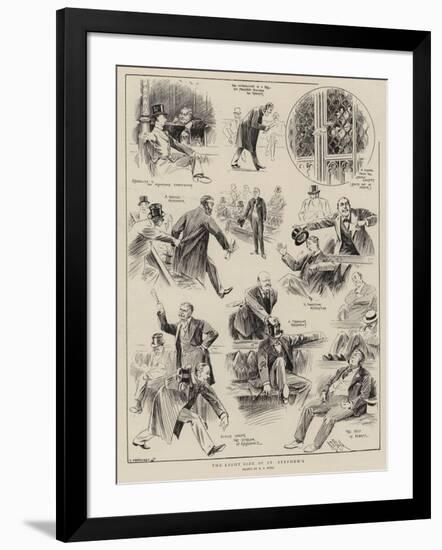 The Light Side of St Stephen's-Alexander Stuart Boyd-Framed Premium Giclee Print