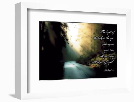 The Light-null-Framed Art Print