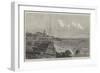 The Lighthouse and Flagstaff at Colombo, Ceylon-null-Framed Giclee Print