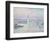 The Lighthouse at Antibes, 1909-Paul Signac-Framed Premium Giclee Print