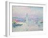 The Lighthouse at Antibes, 1909-Paul Signac-Framed Giclee Print