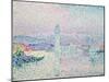 The Lighthouse at Antibes, 1909-Paul Signac-Mounted Giclee Print