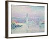 The Lighthouse at Antibes, 1909-Paul Signac-Framed Giclee Print