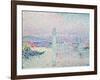 The Lighthouse at Antibes, 1909-Paul Signac-Framed Giclee Print