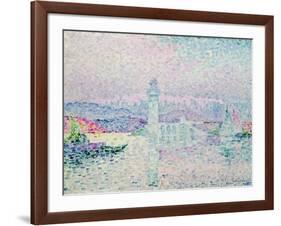 The Lighthouse at Antibes, 1909-Paul Signac-Framed Giclee Print