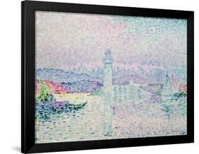 The Lighthouse at Antibes, 1909-Paul Signac-Framed Giclee Print