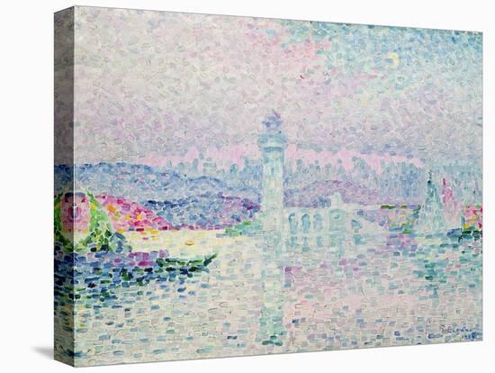 The Lighthouse at Antibes, 1909-Paul Signac-Stretched Canvas