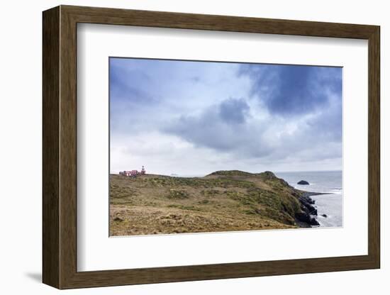 The lighthouse at Cape Horn at the far southern end of South America, in the islands of Cape Horn N-Alex Robinson-Framed Photographic Print
