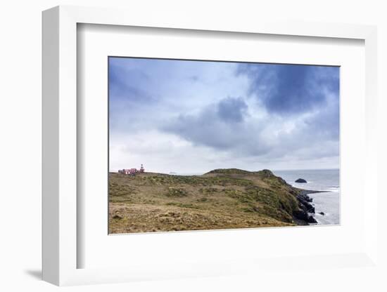 The lighthouse at Cape Horn at the far southern end of South America, in the islands of Cape Horn N-Alex Robinson-Framed Photographic Print