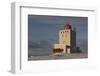 The Lighthouse at Dyrholaey in Iceland-Niki Haselwanter-Framed Photographic Print