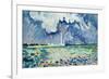 The Lighthouse at Gatteville-Paul Signac-Framed Giclee Print