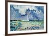 The Lighthouse at Gatteville-Paul Signac-Framed Giclee Print