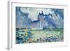 The Lighthouse at Gatteville-Paul Signac-Framed Giclee Print