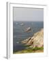 The Lighthouse at Pointe Du Raz, Southern Finistere, Brittany, France-Amanda Hall-Framed Photographic Print