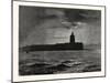 The Lighthouse, Cadiz, Spain-null-Mounted Giclee Print