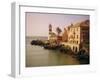 The Lighthouse, Cascais, Estremadura, Portugal, Europe-Firecrest Pictures-Framed Photographic Print