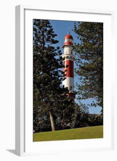 The Lighthouse in Swakopmund, Namibia-Grobler du Preez-Framed Photographic Print