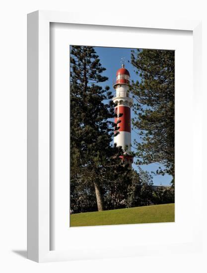 The Lighthouse in Swakopmund, Namibia-Grobler du Preez-Framed Photographic Print