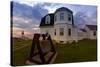 The Lighthouse of Marshall Point Maine-George Oze-Stretched Canvas