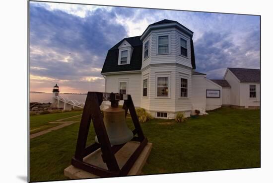 The Lighthouse of Marshall Point Maine-George Oze-Mounted Photographic Print