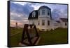 The Lighthouse of Marshall Point Maine-George Oze-Framed Stretched Canvas