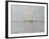 The Lighthouse (Oil on Canvas)-John Henry Twachtman-Framed Giclee Print