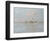 The Lighthouse (Oil on Canvas)-John Henry Twachtman-Framed Giclee Print