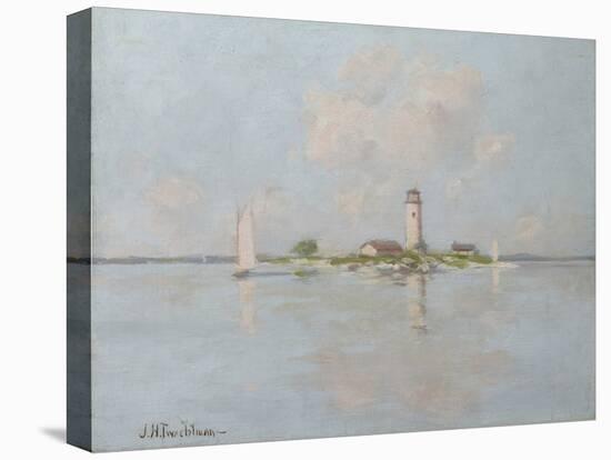 The Lighthouse (Oil on Canvas)-John Henry Twachtman-Stretched Canvas