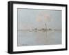 The Lighthouse (Oil on Canvas)-John Henry Twachtman-Framed Giclee Print