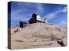 The Lighthouse on Stora Svangen, off the Island of Reso, Bohuslan, Sweden, Scandinavia-Kim Hart-Stretched Canvas