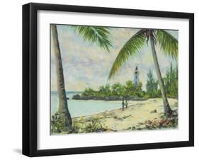 The Lighthouse, Zanzibar, 1995-Tilly Willis-Framed Giclee Print