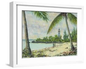 The Lighthouse, Zanzibar, 1995-Tilly Willis-Framed Giclee Print