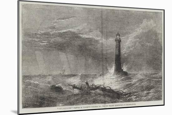 The Lighthouse-George Clarkson Stanfield-Mounted Giclee Print