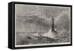 The Lighthouse-George Clarkson Stanfield-Framed Stretched Canvas