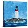The Lighthouses I-Julie DeRice-Stretched Canvas