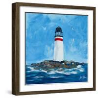 The Lighthouses I-Julie DeRice-Framed Art Print