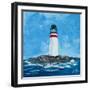 The Lighthouses I-Julie DeRice-Framed Art Print