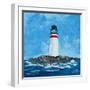 The Lighthouses I-Julie DeRice-Framed Art Print