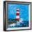 The Lighthouses II-Julie DeRice-Framed Art Print