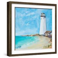 The Lighthouses III-Julie DeRice-Framed Art Print