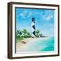 The Lighthouses IV-Julie DeRice-Framed Art Print