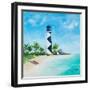 The Lighthouses IV-Julie DeRice-Framed Art Print