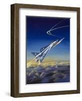 The Lightning-Wilf Hardy-Framed Giclee Print