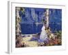 The Lights across the Water-Thomas Edwin Mostyn-Framed Giclee Print