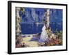 The Lights across the Water-Thomas Edwin Mostyn-Framed Giclee Print